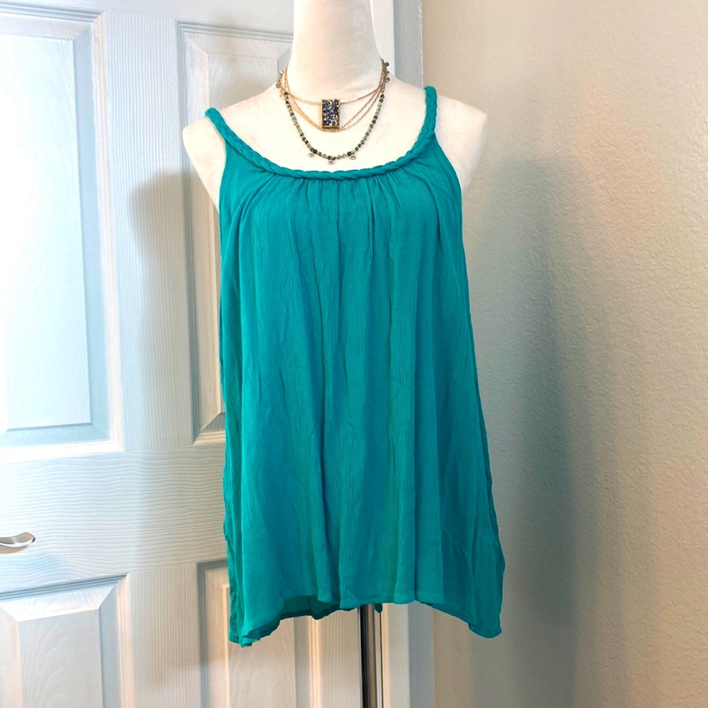 NWT  XL Teal Sleeveless Women's Top